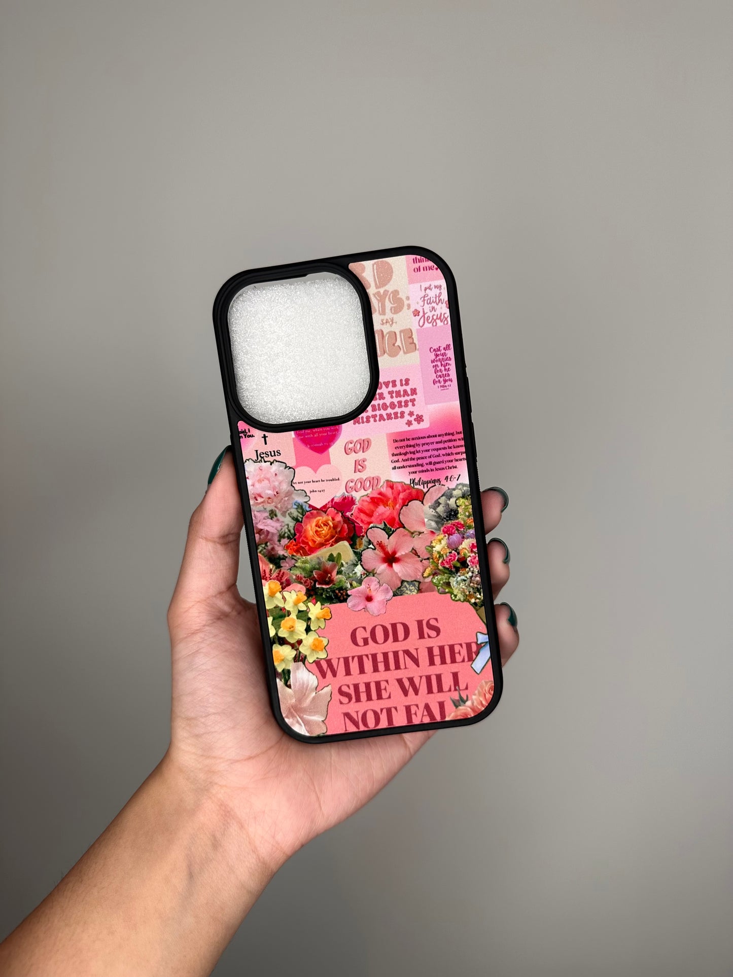 God is Within Her Phone Case