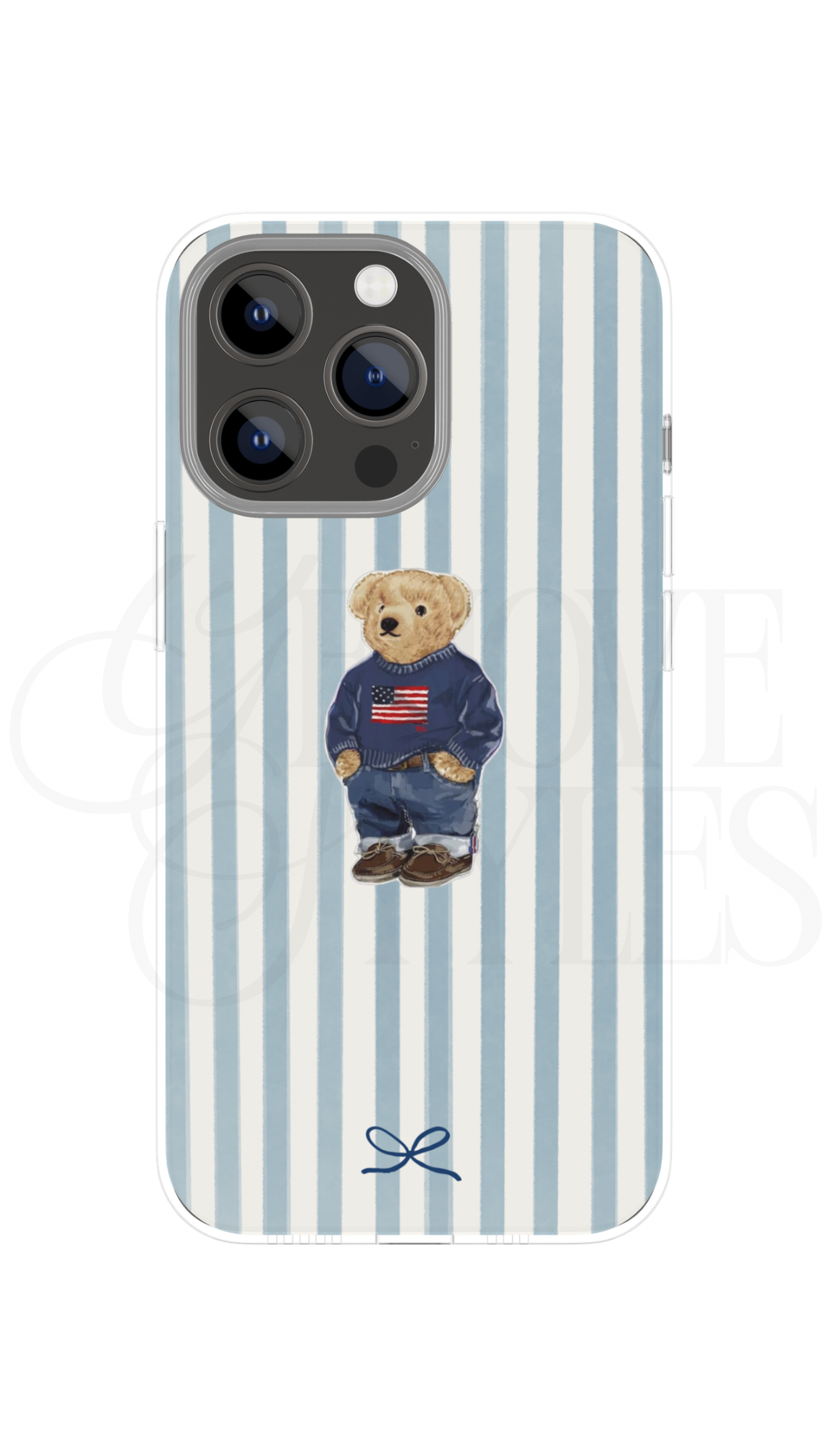 Bear Stripes Phone Case