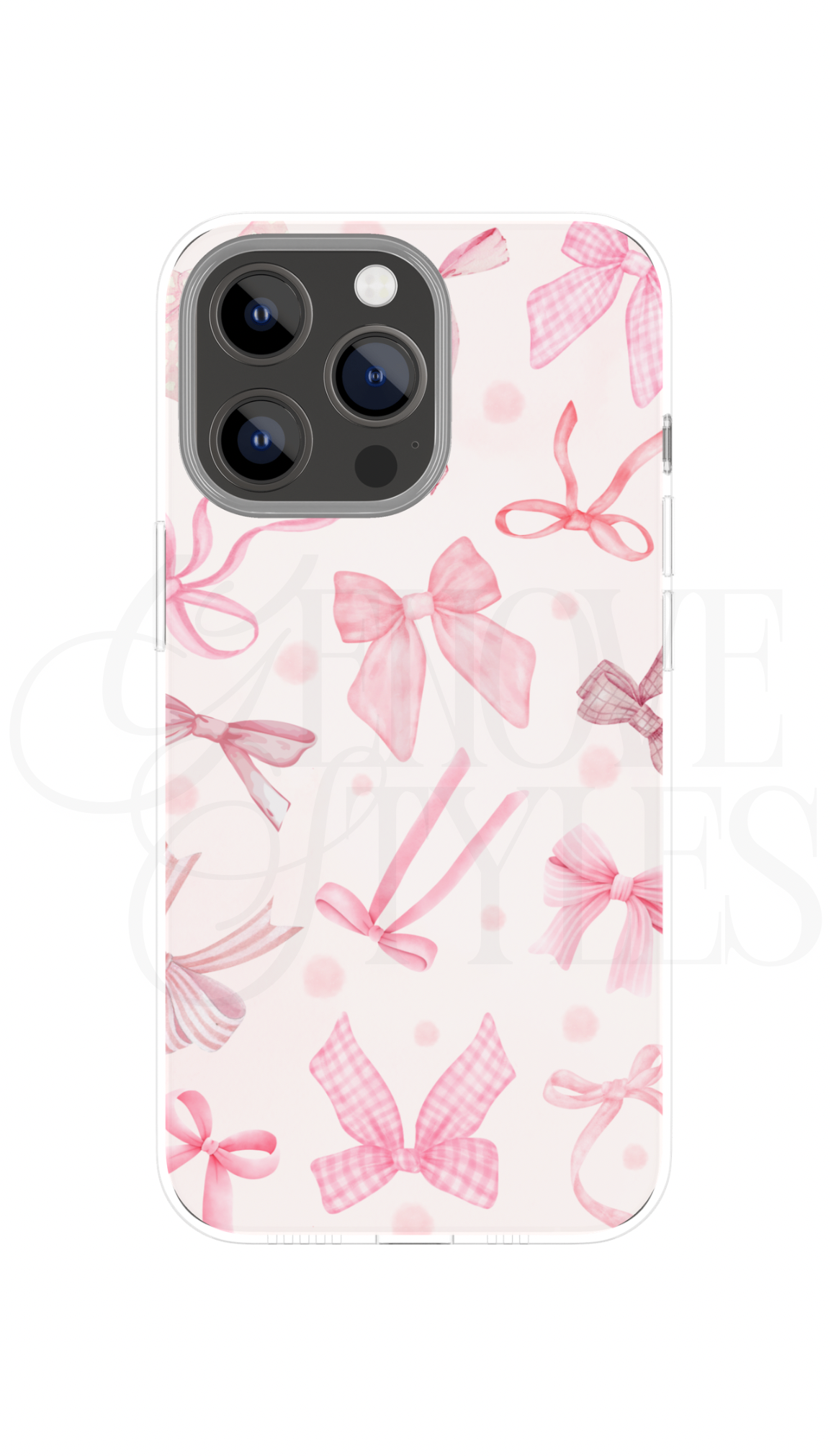 Pink Bows Phone Case