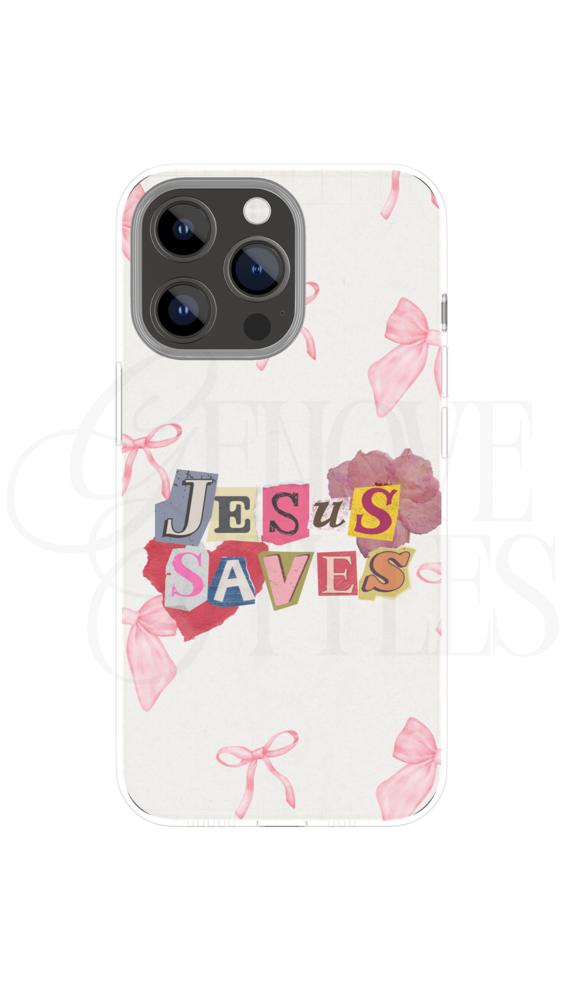 Jesus Saves Phone Case