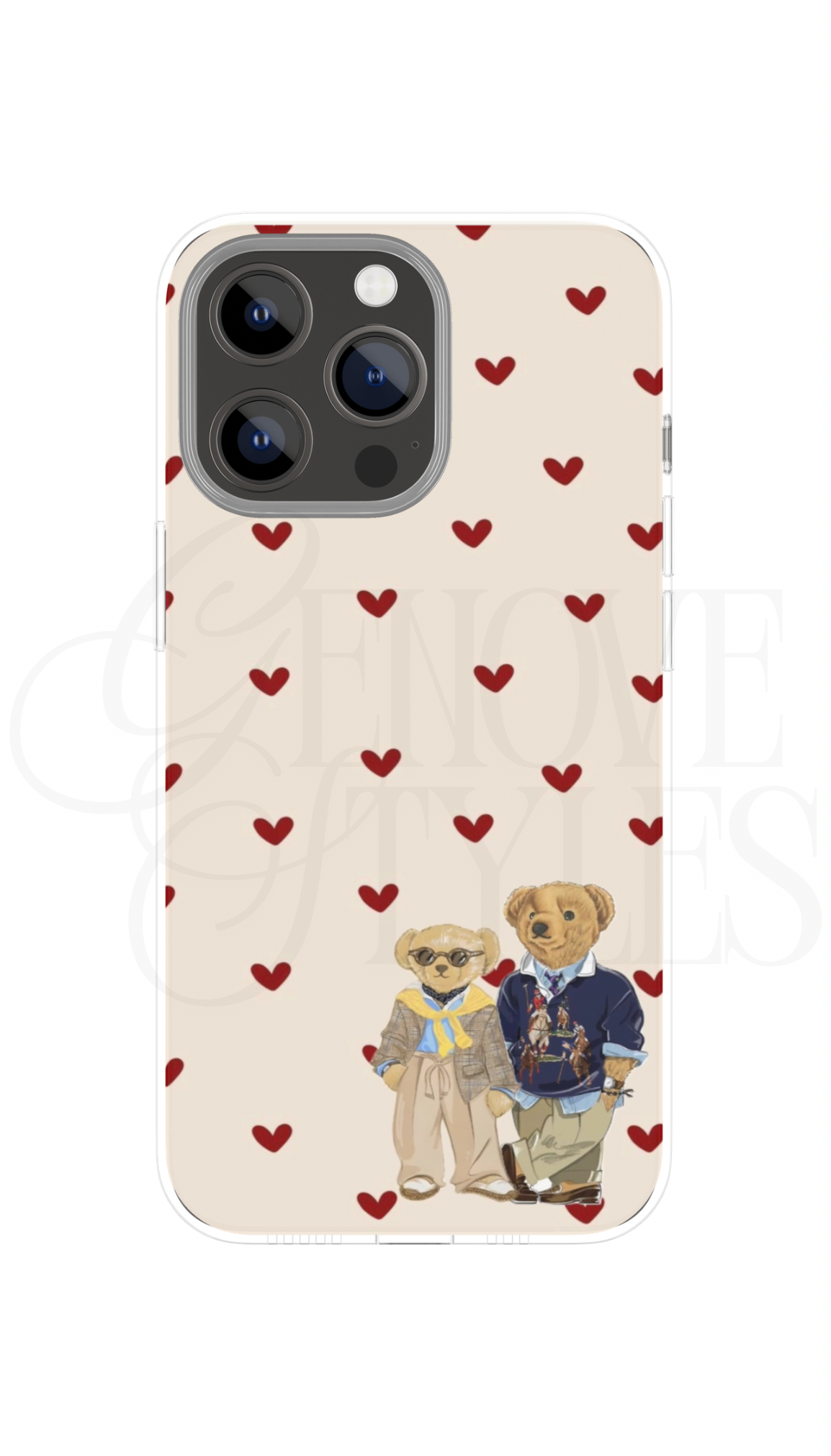 Bear Hearts Phone Case