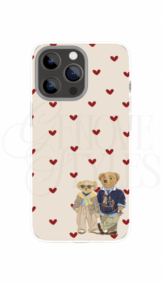 Bear Hearts Phone Case