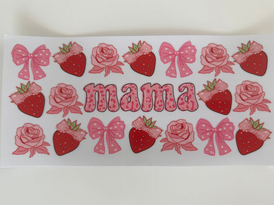 Mama Strawberry Bow