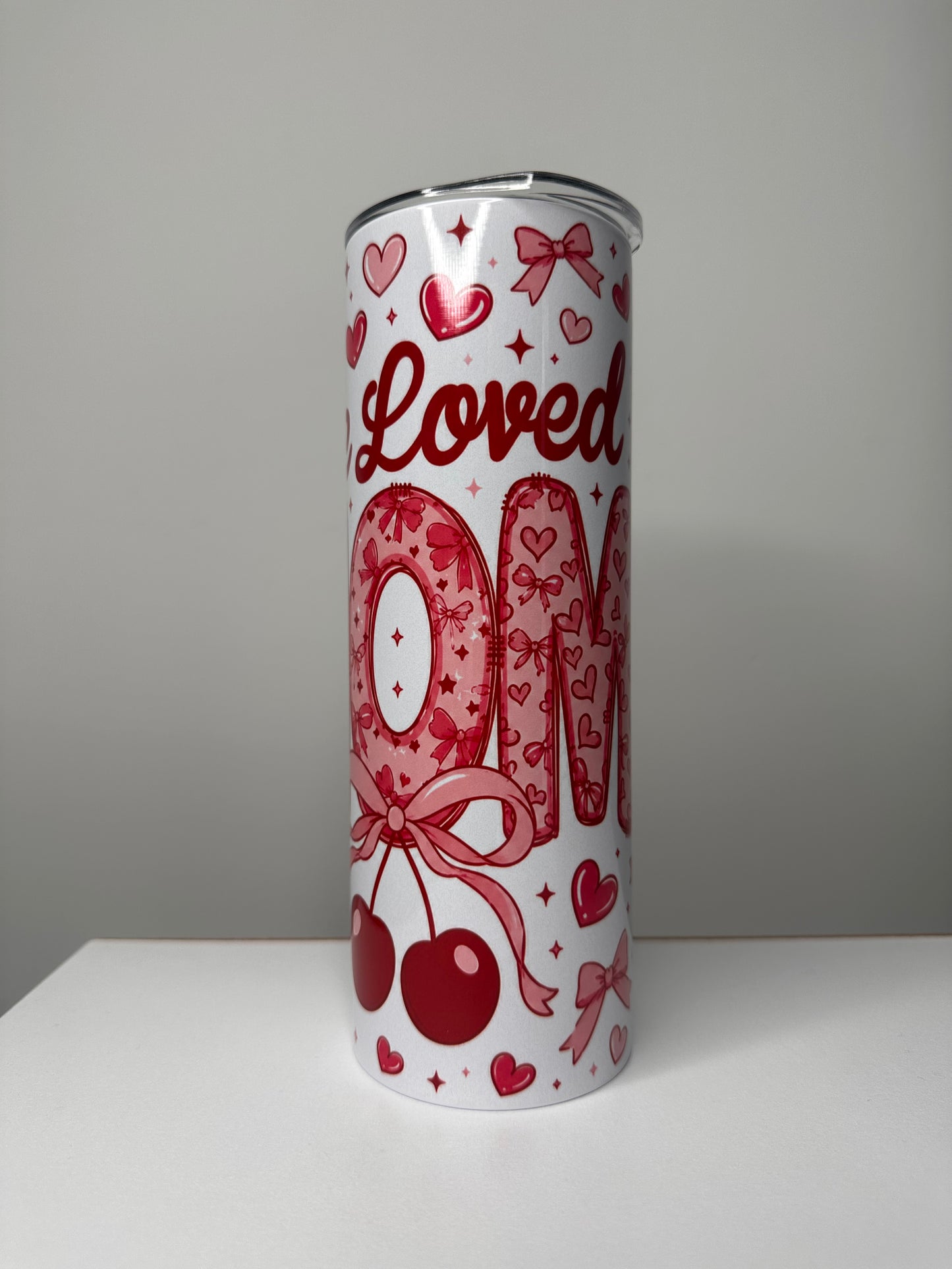 One Loved Mom Flask
