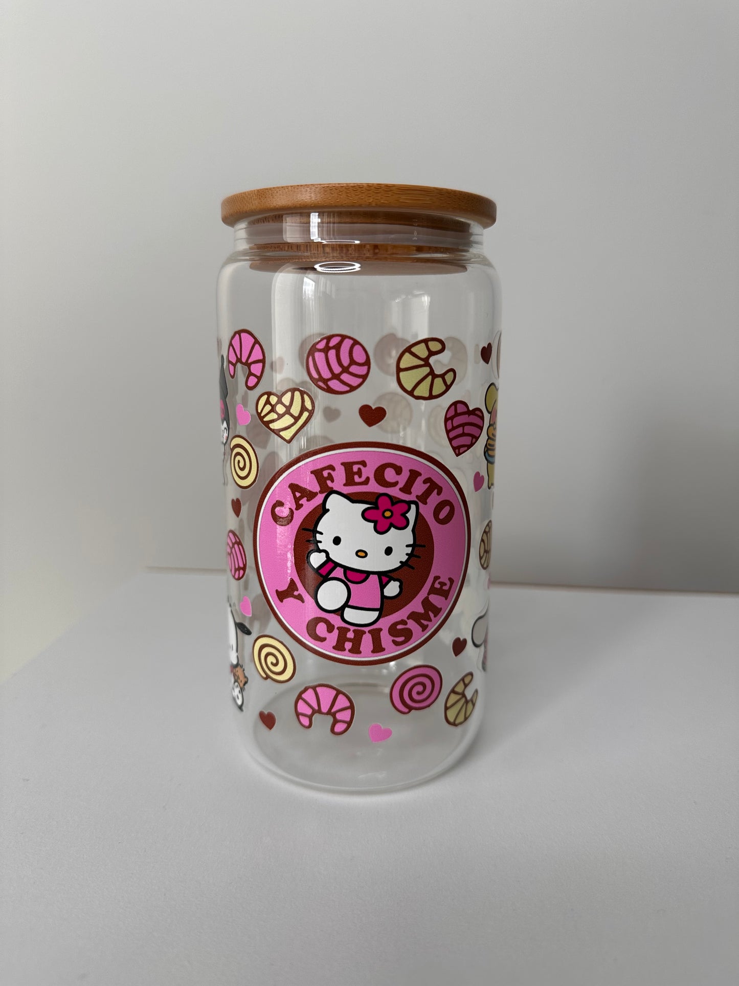 Hello Kitty Pink Cafecito Y Chisme