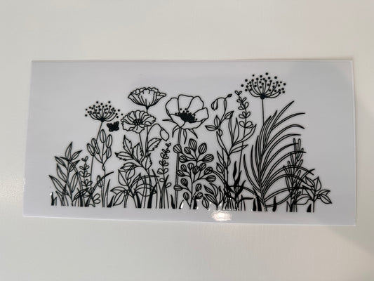 Black Wildflower #4