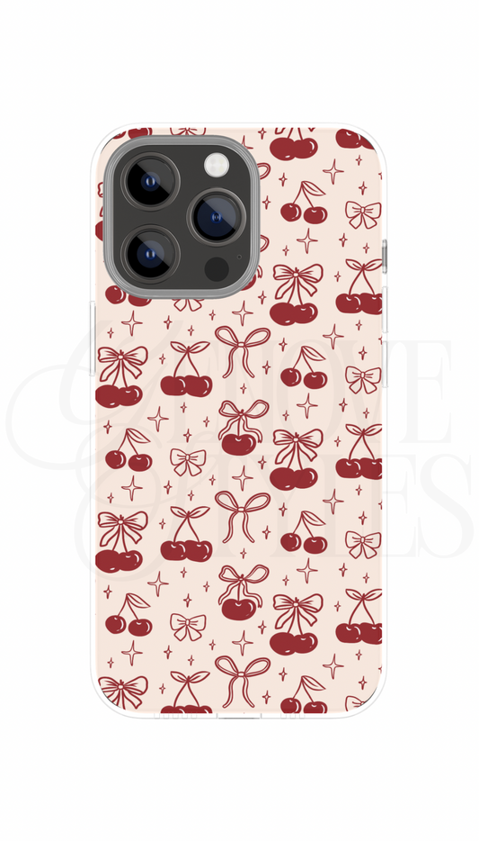 Cherry Bows Phone Case