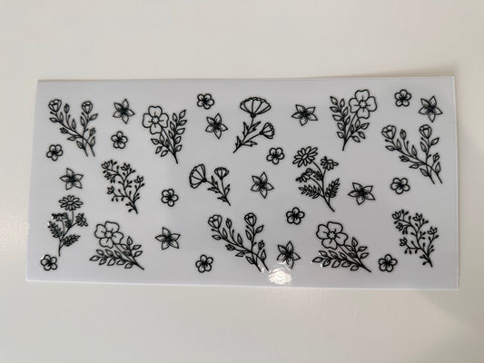Black Wildflower #7