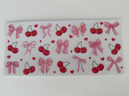 Cherry Bow Heart