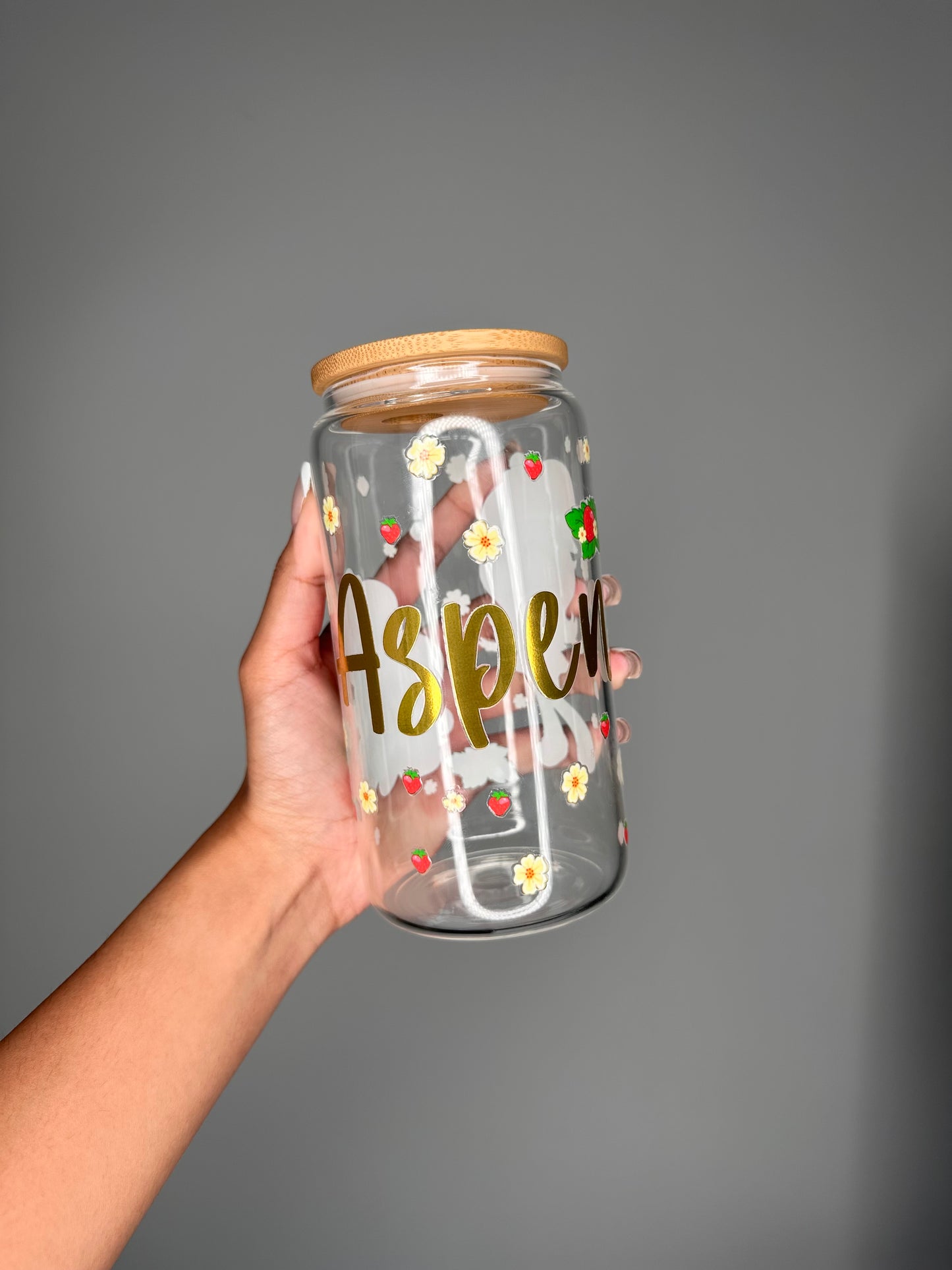 Custom Name Cup (Gold)