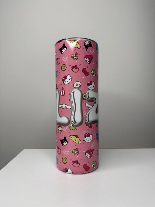 Sanrio Crew (Name) Flask