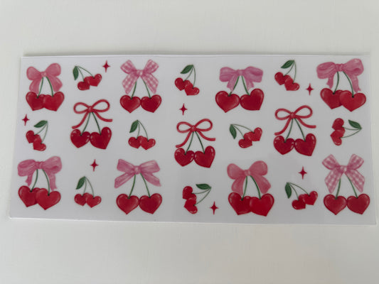 Cherry Heart Bow
