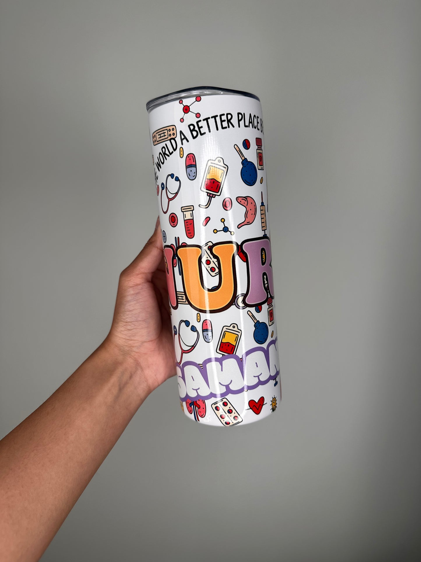 Custom Flask Tumbler