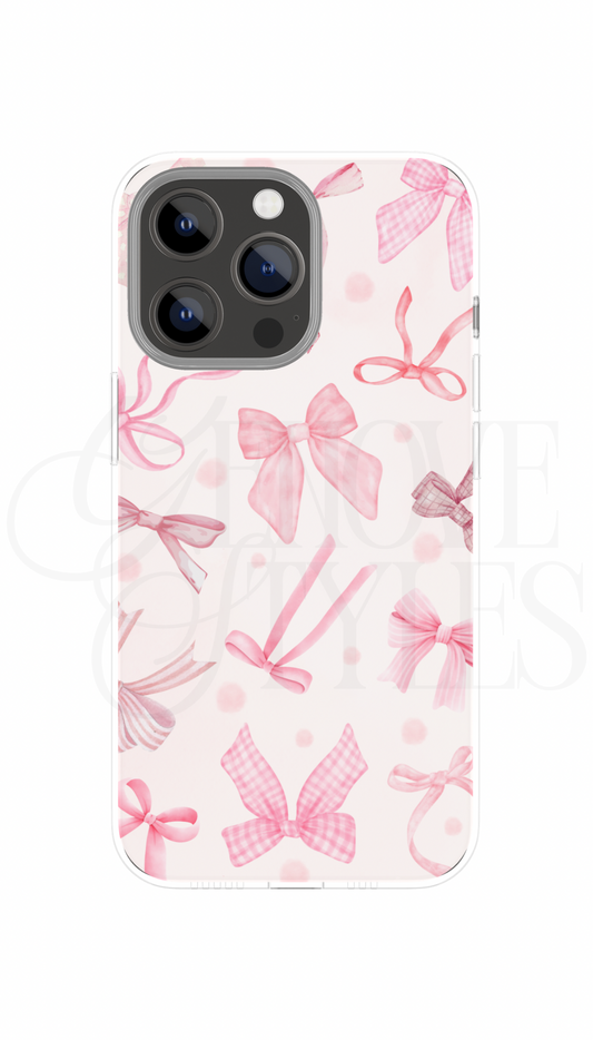 Pink Bows Phone Case