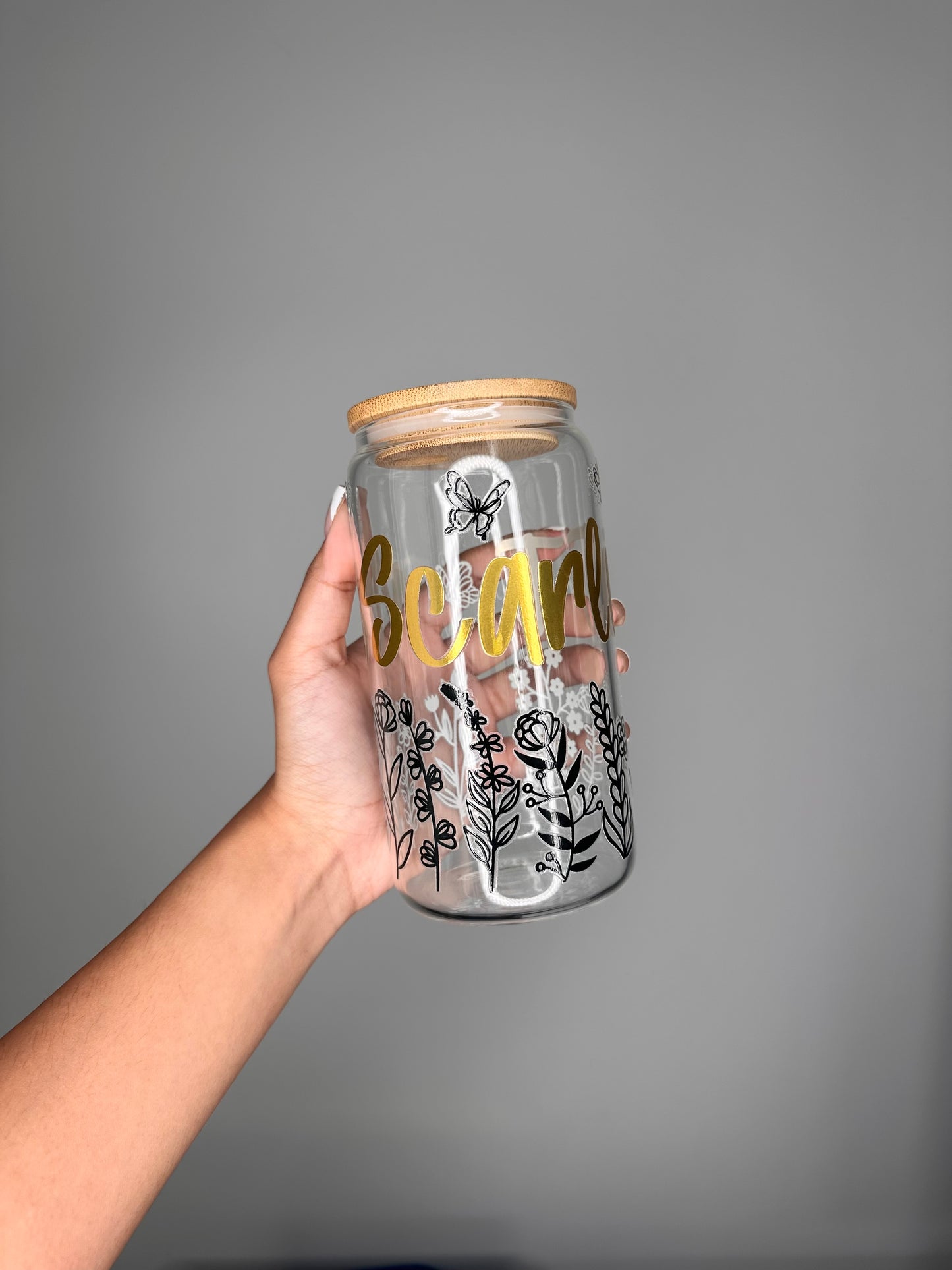 Custom Name Cup (Gold)