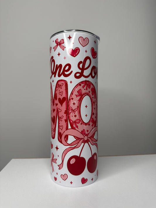 One Loved Mom Flask
