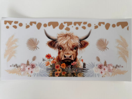 Floral Cow #3