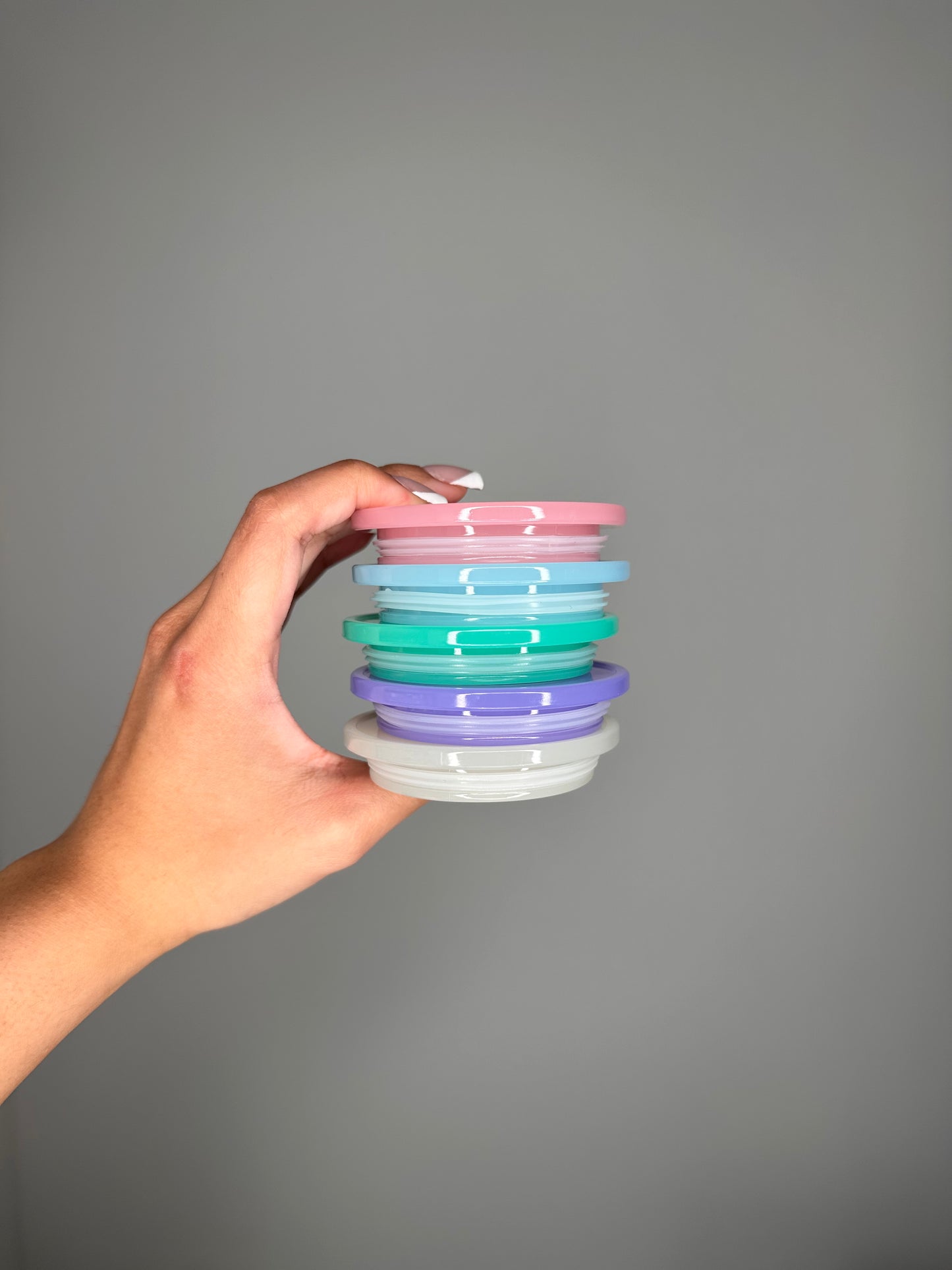 Colored Cup Lids