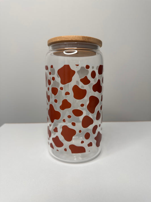 Brown Cow Print