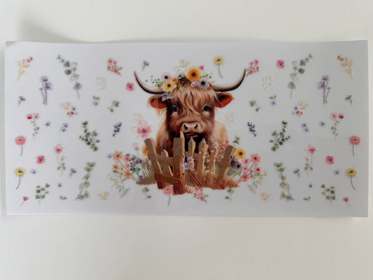 Floral Cow #2