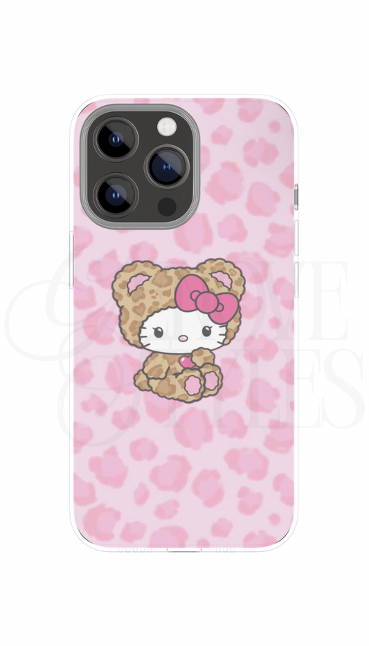 HK Pink Cheetah/Leopard Phone Case
